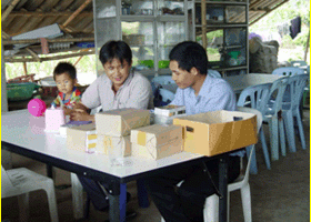 เยี่ยมเยียนคจ.สัมพันธ์ห้วยลึก และบ้านพักเด็กเชียงดาว 27 กรกฏาคม