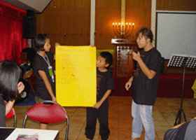 ร่วมกับคริสตจักรเมธรอดิสท่ารั้ว อ.สันทราย 13-14 เมษายน 2011