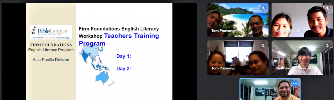 Open Invitation to 2022 Online Bible-based Literacy Teacher Training – The Bible League Thailand.